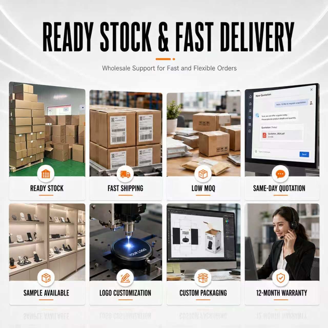 XUNXI Ready Stock and Delivery Support
